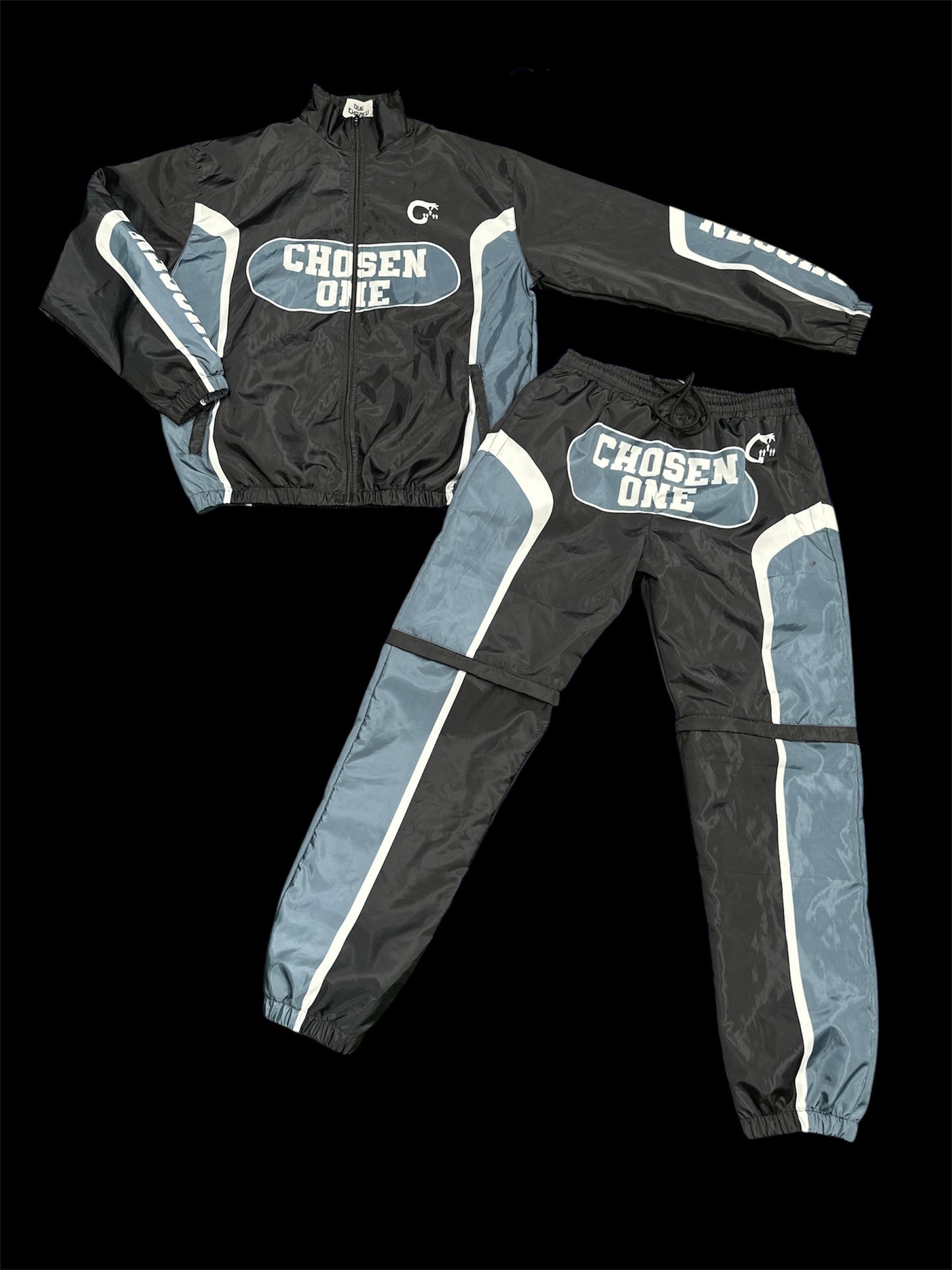Chosen One BLACK windbreaker set