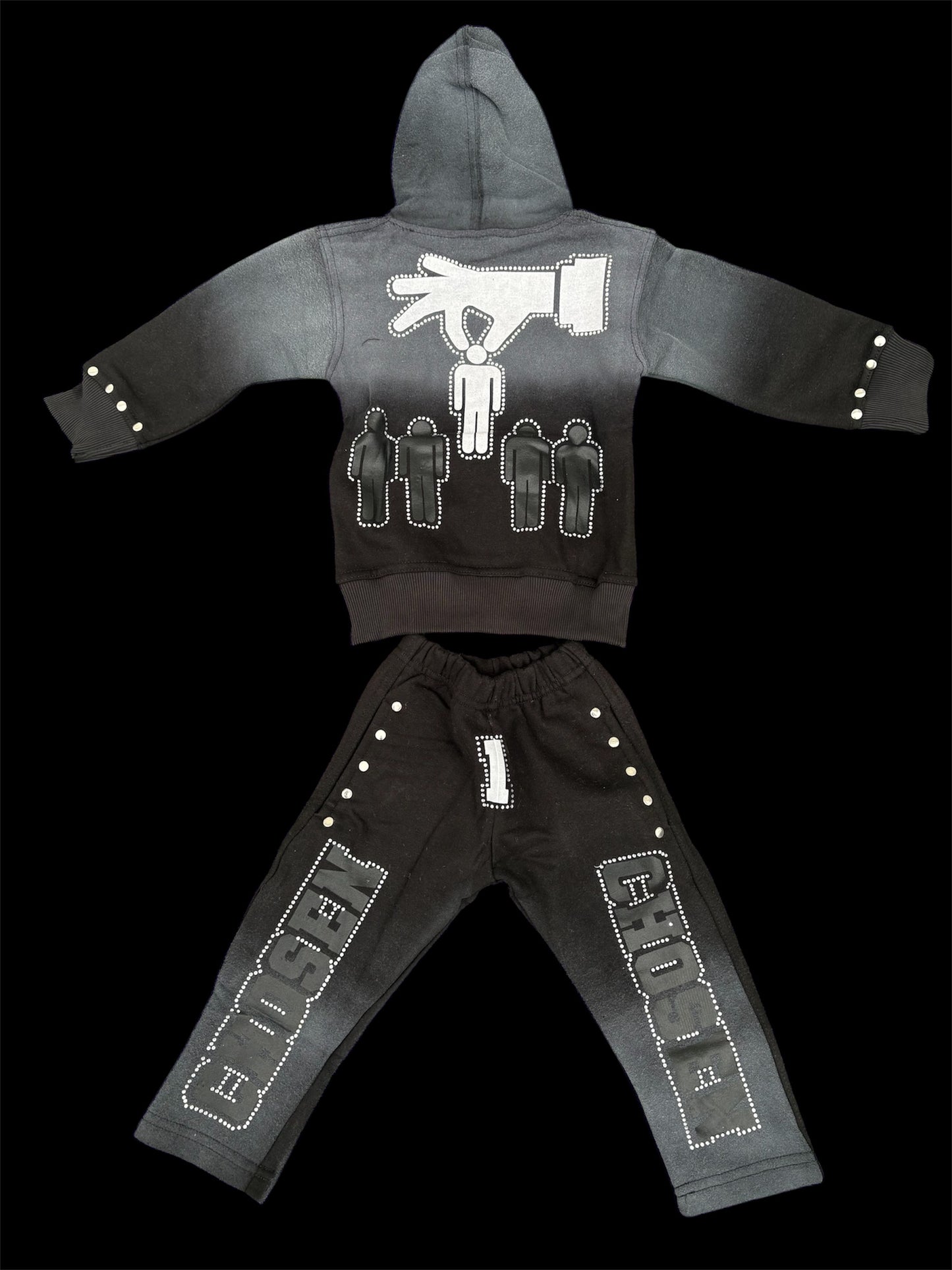 Kids Rhinestone Suits