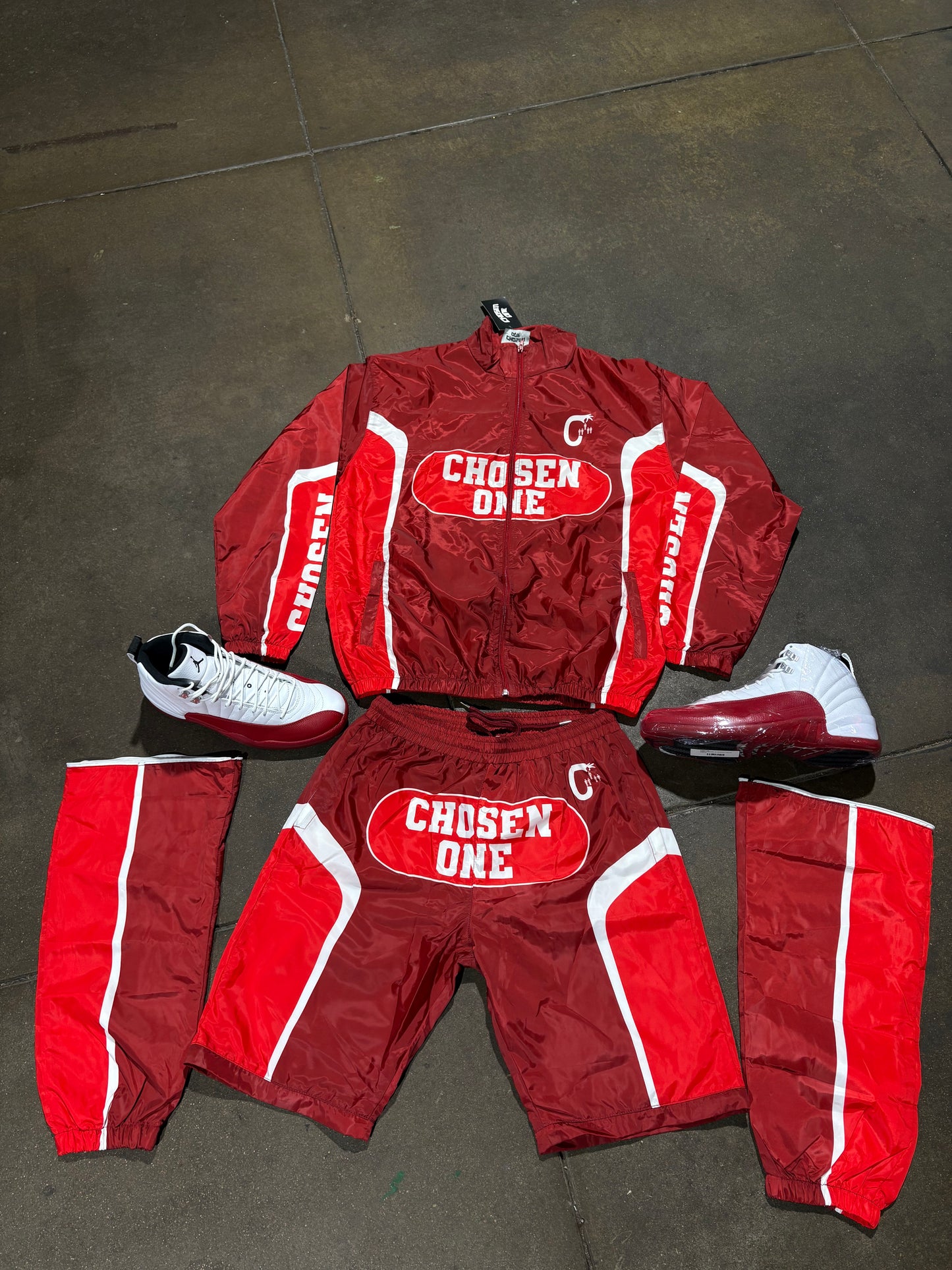 Chosen One RED windbreaker set