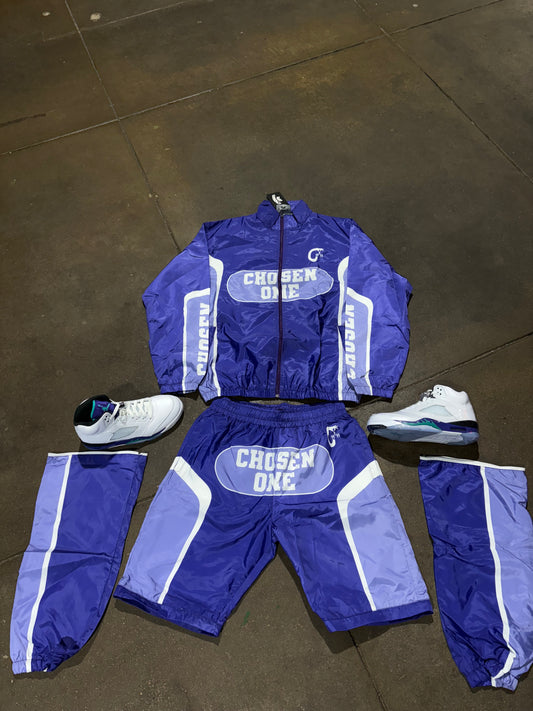 Chosen One PURPLE windbreaker set