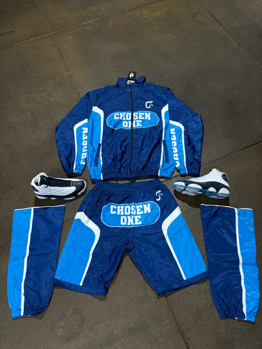 Chosen One Blue windbreaker set